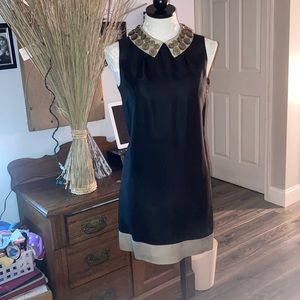 Kate spade dress with jewels at  neckline.